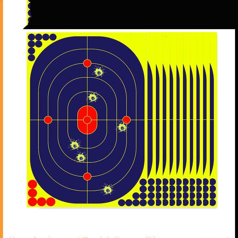 Self-Adhesive Splatter Shooting Targets