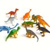 48Pcs Mini Dinosaur Figures Set Small Animal Models Realistic Simulation Educational Kids Toys Birthday Gift for Boys Play