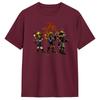 T-shirt Harajuku Spiaggia Jak and Daxter T-shirt Novità Maglietta in Puro Cotone per Unisex Y2K Casual Top a Maniche Corte Magliette