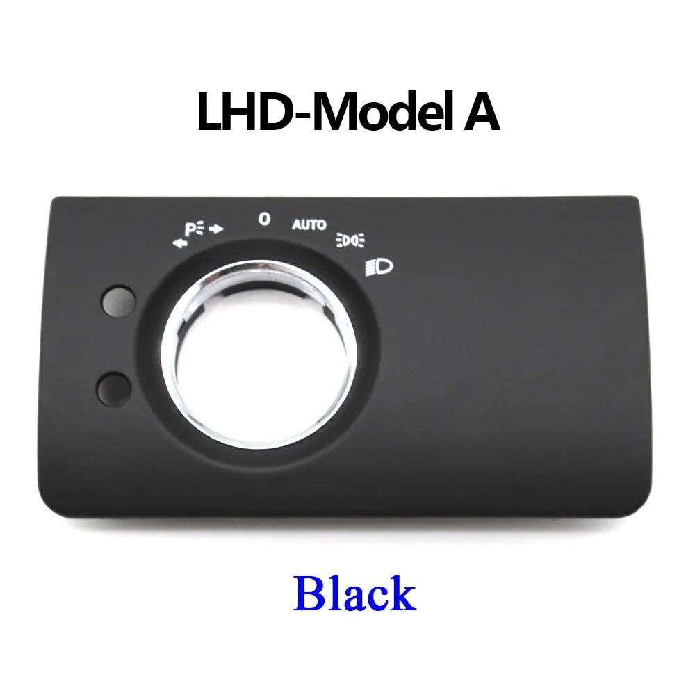 

Заміна кришки панелі перемикача фар передньої фари для Mercedes Benz W164 ML GL 300 350 450 500 2005-2011 Black ModelA