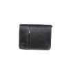Handmade Black Leather Laptop Messenger Bag – Full Grain, Crossbody Satchel Unisex