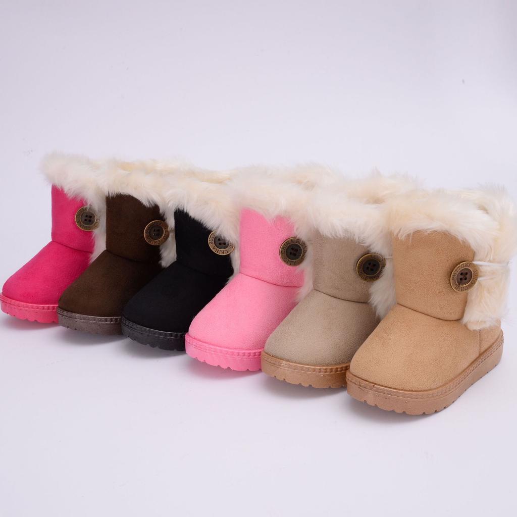 Children's Snow Boots, Thickened Children's Boots, Warm Cotton Shoes
