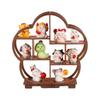 Ancient Style Simulation Plum Blossom Bogu Frame Forbidden City Ornament Living Room Decoration Doll House Children'S Play House Toys