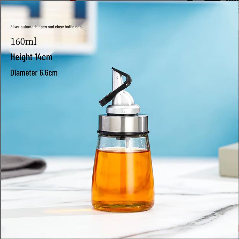Automatic Opening Glass Oil Dispenser
