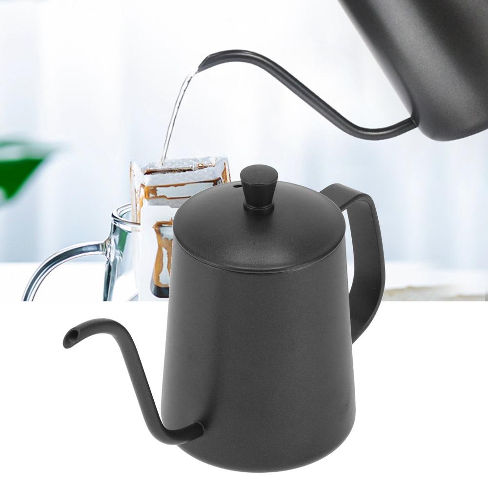 Narrow Drip Spout Gooseneck Kettle 350ml Capacity Tea Kettle Long Spout Kettle Home Brewing