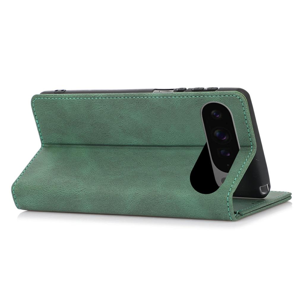 For Google Pixel 10 Pro XL/Pixel 9 Pro XL Case Wallet Magnetic Closing Leather Flip Phone Cover