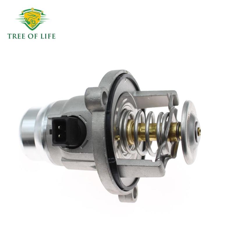 11537502779 Engine Coolant Thermostat For BMW 750i 750Li 650i 550i X5 V8 4.8L 4.4L 760i 760Li V12 6.0L 11537586885 New
