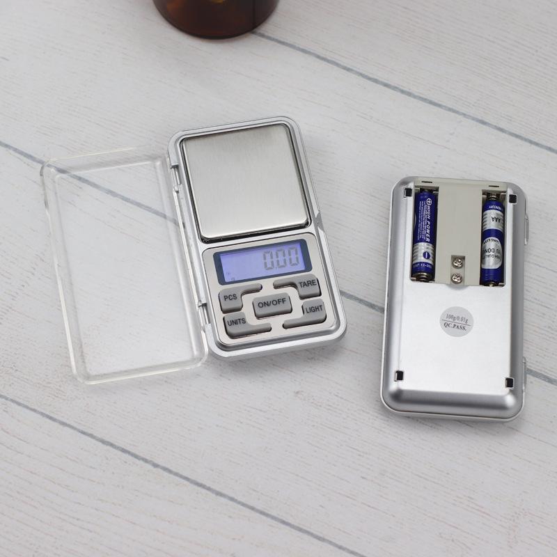 Mini Electronic Scale High Precision Jewelry Scale Portable Small Food Scale Jewelry Gold Weighing Small Gram Scale