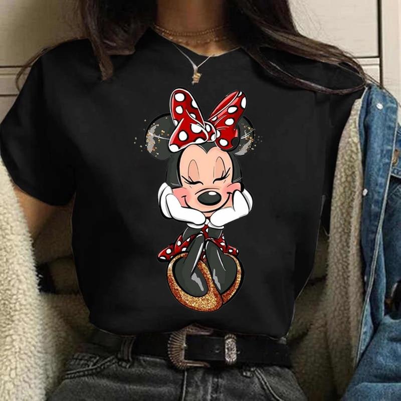 Minnie Personalizadas Shirt Blusas De Mimi Para Dama Camiseta De