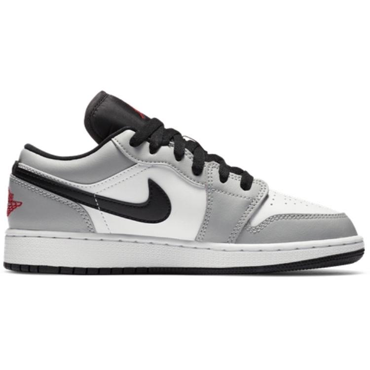 New Jordan 1 Low 'Light Smoke Grey' GS 553560-030