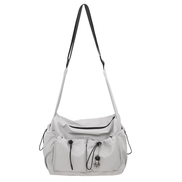 Your favorite bag Large capacity shoulder bag messenger bag grijs