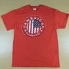 America T-Shirt Gildan Heavyweight Blend Cotton Red Size M
