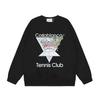 Unisex Oversized Cotton Graphic Print Crewneck Sweatshirt Winter Casual Wear