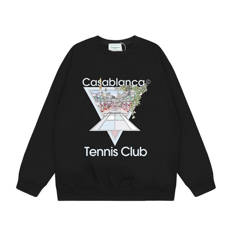 Unisex Oversized Cotton Graphic Print Crewneck Sweatshirt Winter Casual Wear