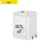 PISEN 45W USB-C Fast Charger for Apple 17 Pro Max, 110V Adapter and Cable Included