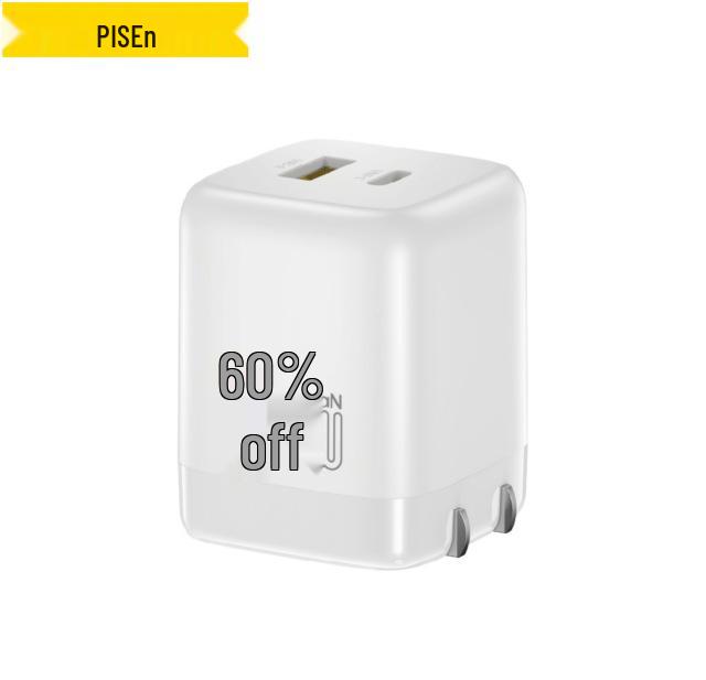 PISEN 45W USB-C Fast Charger for Apple 17 Pro Max, 110V Adapter and Cable Included