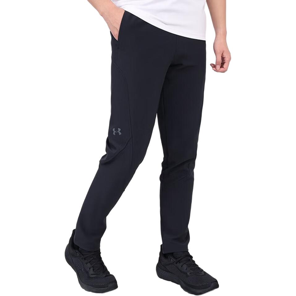 Under Armour Unstoppable Series Solid Loose Comfortable Casual Pants Men bottoms Black 1389302-001
