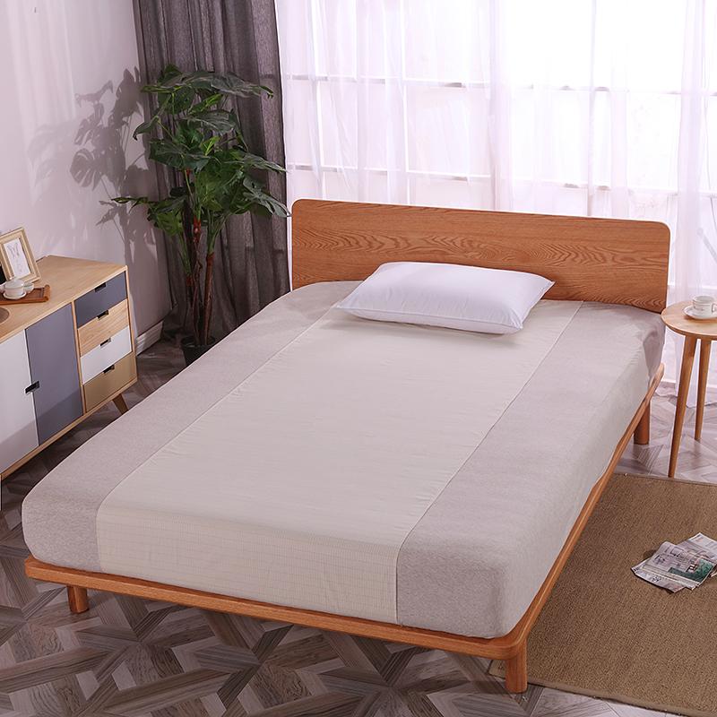 Organická bavlna Strieborné vlákno Uzemňovacia plachta Univerzálne uchytenie 60x249cm Antistatická Pomôcka na spanie Podložka na posteľ ISR Sets béžová
