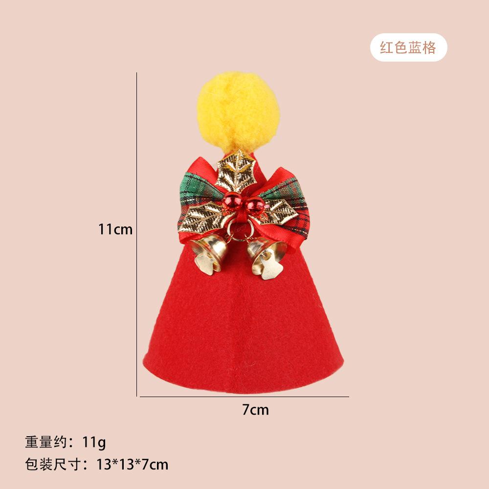 Pet Christmas Cute Small Hat Adjustable Cat Christmas Party Decoration Hat Pet Hat