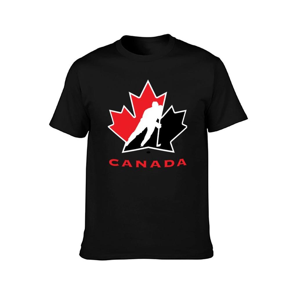 HOCKEY CANADA LOGO Tričko oversizeds sportovní fanoušci pánské oblečení