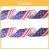 6m Band im amerikanischen Flaggen-Design mit bezauberndem Sternmuster, perfekt für Dekorationen zum 4. Juli