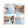 12Pcs/ Set Button Pins For Loose Jeans Pants, For Jean Button Tightener Replacement Adjustable Reusable Metal Clips Reduce Too Big Pants Waist
