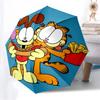 1pc Garfield Automatic Open/Close Umbrella, Lightweight Design for Everyone,Durable Canopy Yy251014047