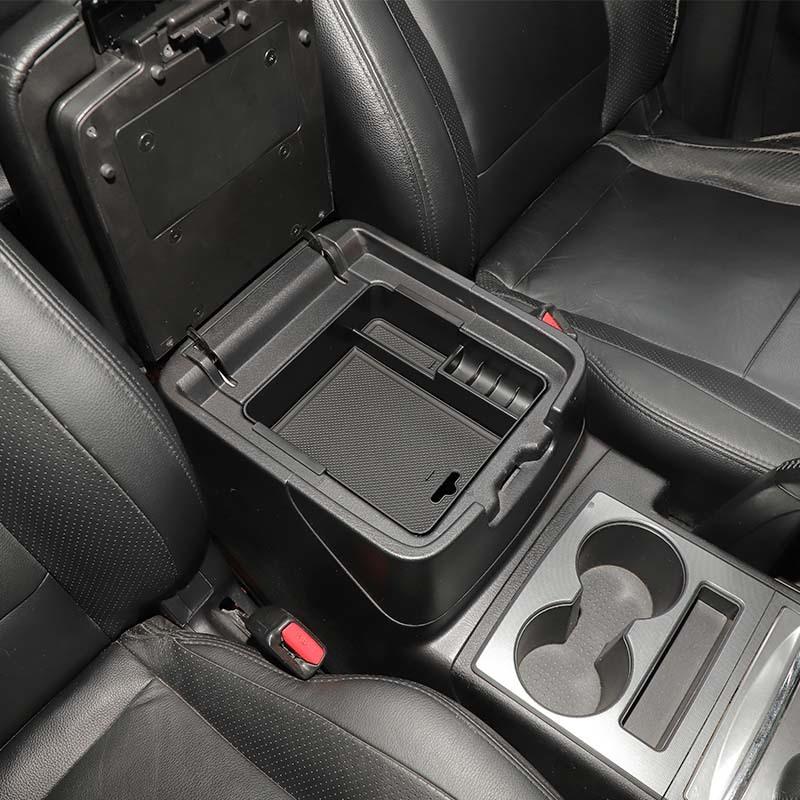 Fit For Mitsubishi PAJERO 2007-2021 Car Armrest Storage Box Organizer Container Stowing Tidying Accessories