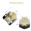 Car Audio System Audio Splitter Car Audio Power Distributor Car Audio Splitter 0 2 4m Input Full Protection For Audio System