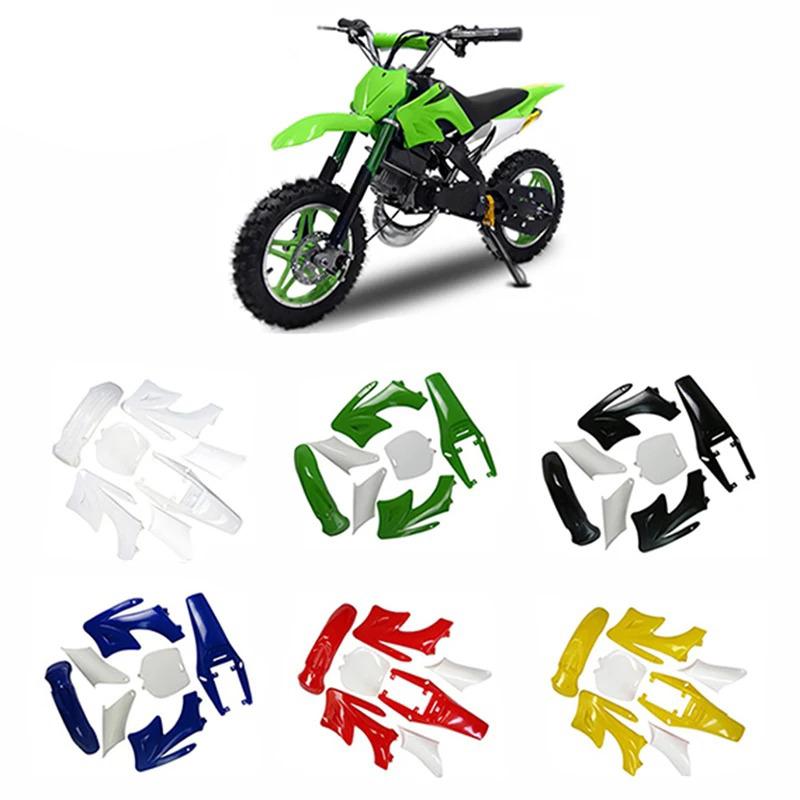 1 Set High Strength Plastic Fender Fairing Body Kits For Chinese 2 Stroke 47cc 49cc Apollo Orion Mini Dirt Bike Accessories