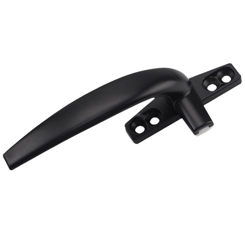 Aluminum Alloy Window Handles: Type 38 Casement, Type 50 Sliding, and Seven-Shaped Awning Handle Accessories.
