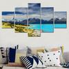 5 Pieces Canvas Wall Arts Poster Painting New Zealand Nuture Wallpaper HD Modular Home Decor Picture Print Living Room Mural No Frame