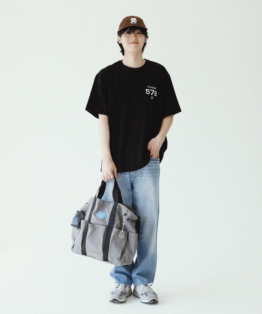 Loyalbuseu Royal Number 578 Short Sleeve T-Shirt [Black]
