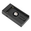 Camera Battery Adapter Plate Suitable for NP-F970 F750 F570 F550 Battery 7.2V Camera Power Adapter Plate with LED Indicator Light