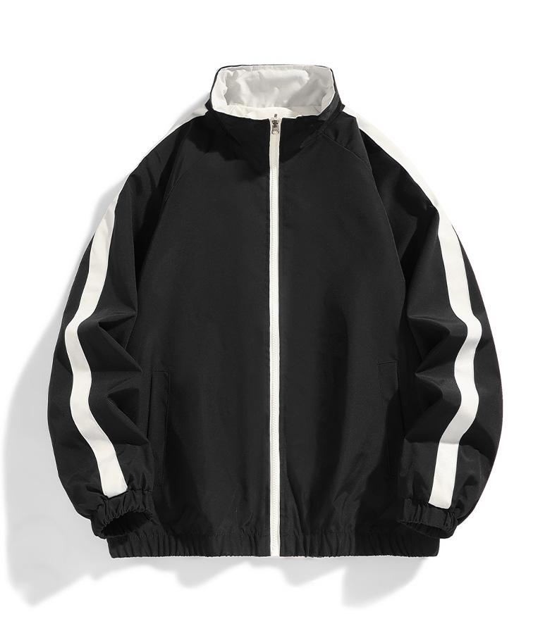 Pánská oboustranná ležérní sportovní bunda: Jaro/Podzim Korejský Styl