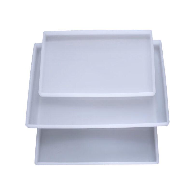 Matriță Tăviță Mare Dreptunghiulară din Silicon cu Rășină (Îngroșat)