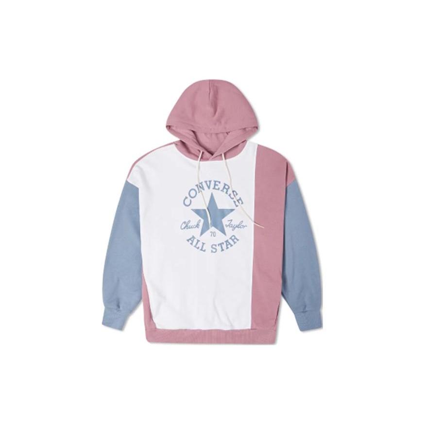 

New Converse Sweatshirt Women s Blue Purple 10022963-A01 M