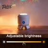 Verstellbare Nachtlampe Weihnachts-Projektionslicht, 16 Muster, 360 Grad drehendes LED-Feiertags-Schlafhilfe-Licht mit Fernbedienung, Fokus
