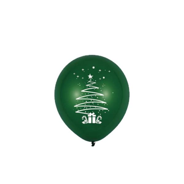 Santa Hohoho Balloon Christmas Print Latex 12 Inch Christmas Print Balloon