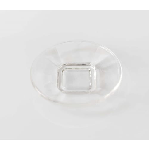 Iwasawa Glass Edomae Soy Sauce Dish, Round, CL