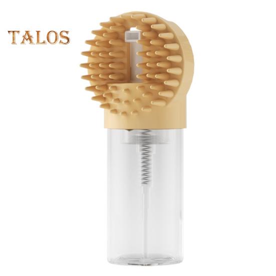 Dog Bath Brush Silicone Pet Shower Massage Brush Dog Grooming Scrubber Shampoo Bathing Comb for Long Short Haired Cats Dogs