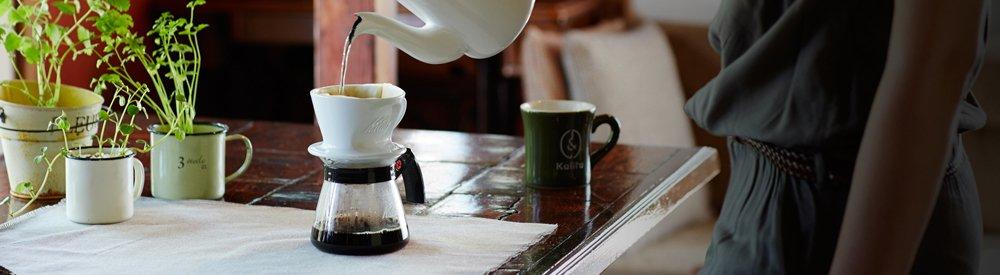 Kalita Coffee Filter FP104 Filter Paper for 7~12 People, 100 Pieces, Brown #17029