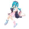 New In Stock Anime Figure Toys Cute Anime MIKU Sitting Position PVC Action Figurine Kawaii Cartoon Model Doll Birthday Gifts Kid