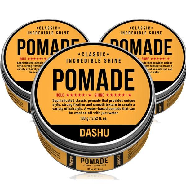 

Dashu Classic Incredible Shine Pomade, 100g, 3 pieces, Korea best mens hair products