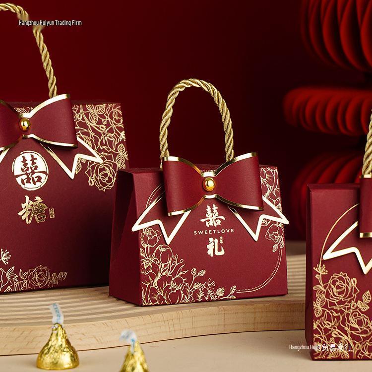 2024 Wedding Candy Gift Box - Elegant Empty Packaging