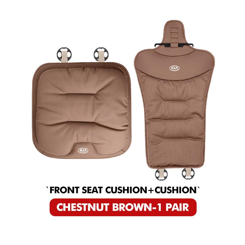 Velvet Air Hole Car Seat Protective Pad Cool Summer Cushion Auto Accessories For KIA Cerato Proceed Venga Stonic Picanto Sorento