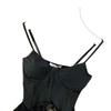Französisches Spicy Spitzen Patchwork Camisole: Elegantes Herbst-Schlankheitsdesign für Damen