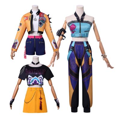 Rumi Inspired Cosplay Costume Korean Style Demon Hunter Outfit Halloween Party Dress Up Accessory for Girls