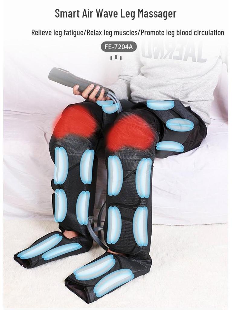 Cross-Border Air Wave Heated Leg Massager & Beauty Device