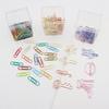 Creative Blue Metal Paper Clips: Versatile Shapes for Office and Bookmarks
